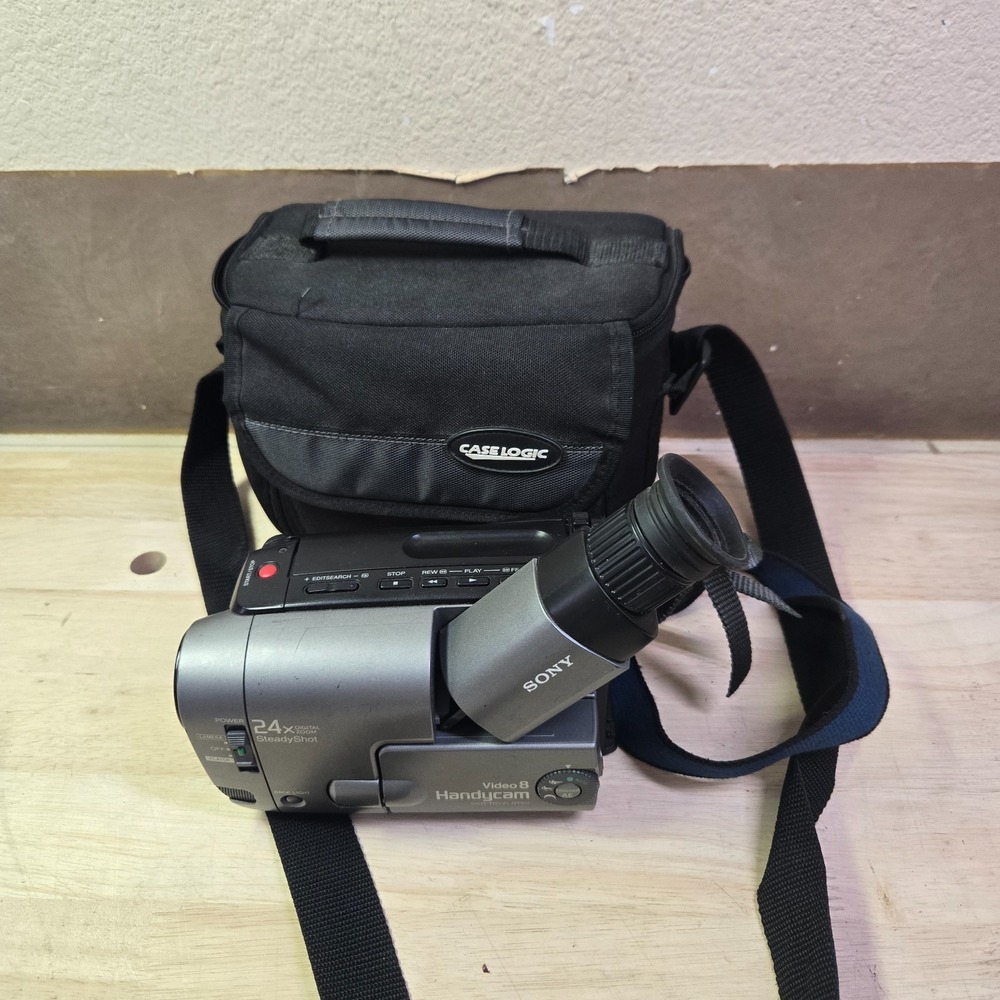 Sony CCD-TRV21 8mm Video8 Camcorder Camera VCR Player Video Transfer *FOR PARTS*